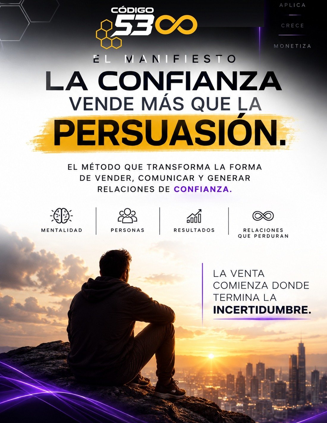 Portada del manifiesto La confianza vende más que la persuasión